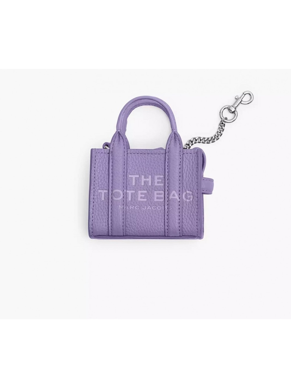 Marc Jacobs Nano Mini Tote Bag Keychain in Lavender Purple
